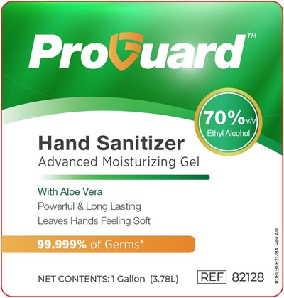 ProGuard Gel 1 Gal.jpg ProGuard Hand Sanitizer Gel 10129-081-01 - ProGuard Gel 1 Gal